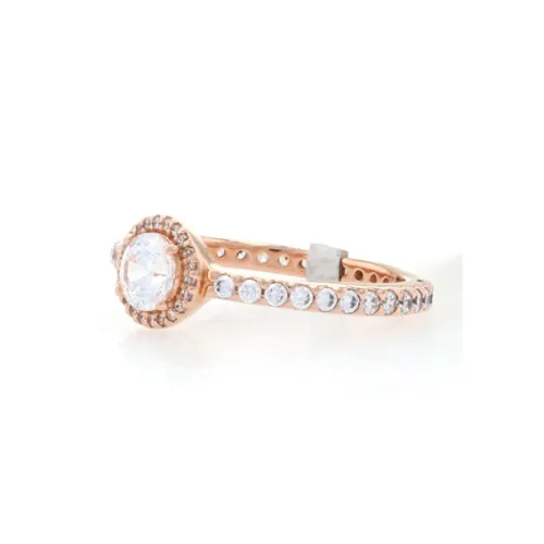 Pandora 925 Sterling Silver Rings Women's Rose Gold