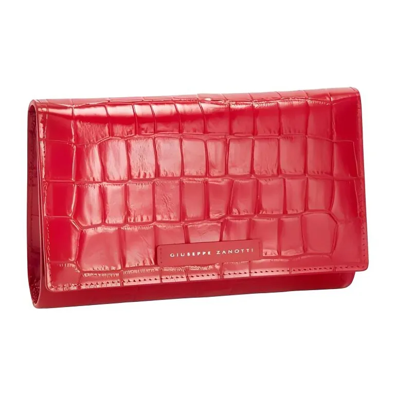 Giuseppe Zanotti Wendy Crocodile Effect Clutch Bag-1