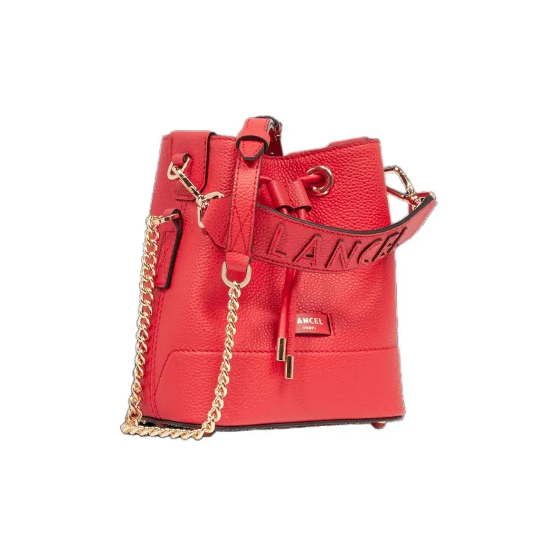 LANCEL Leather Mini Bucket Bag-1