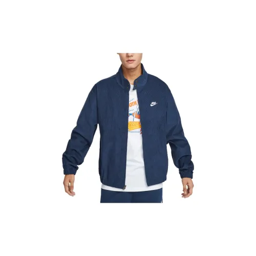 Nike Jackets Men Deep Navy Blue