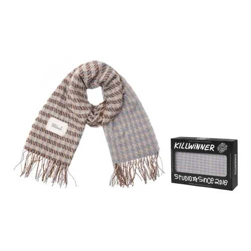 KILLWINNER Knit Scarves Unisex