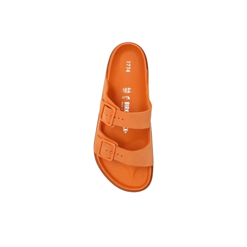 Birkenstock EVA Slip-Resistant Abrasion-Resistant Slide Slippers Men's Orange-4