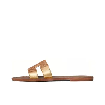 CELINE Slide Slippers Women's Brown