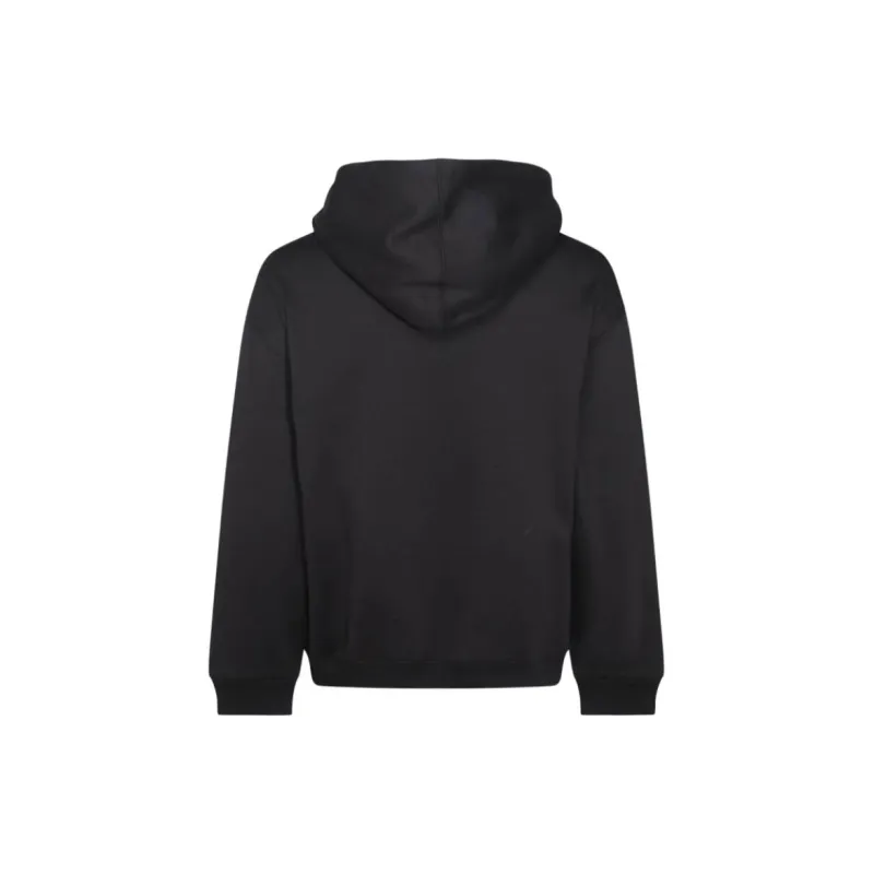 Valentino Logo Printed Drawstring Hoodie-1