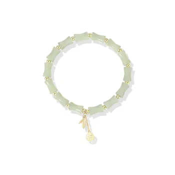 7℃ Hetian Jade Bracelets Green Jade Women's