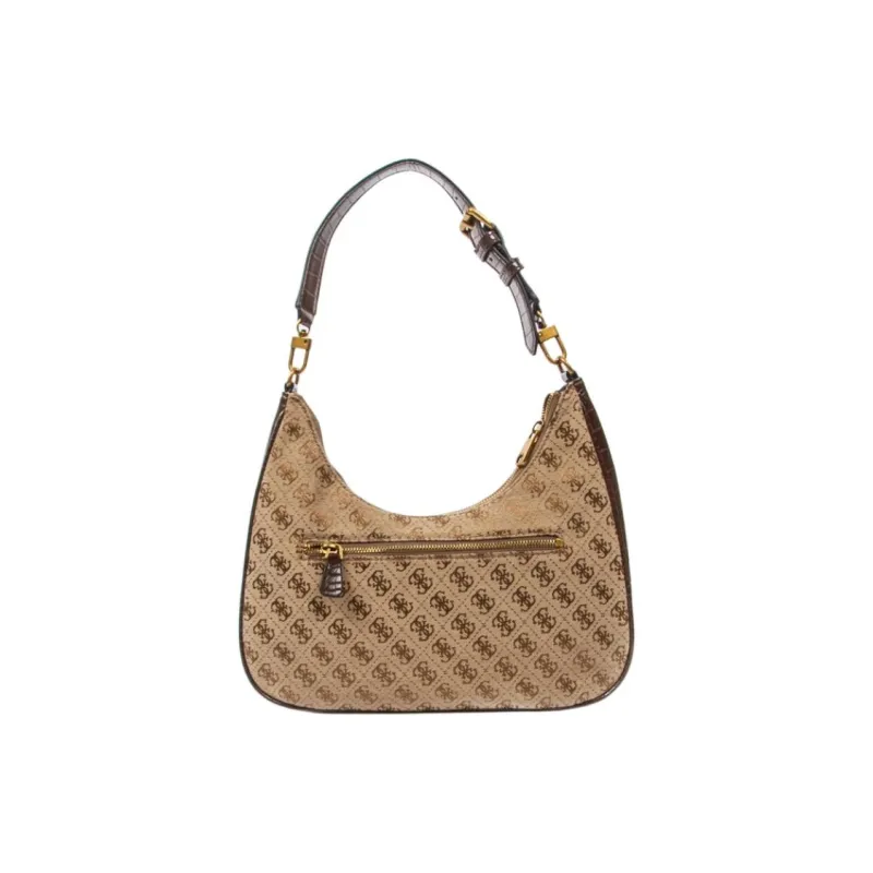 GUESS Synthetic Material Handbag Shoulder Bag Regular Women's Brown-2