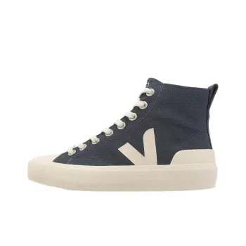 Adidas Anti-Slip Wear-Resistant High-Top Canvas Shoes Women's Black
