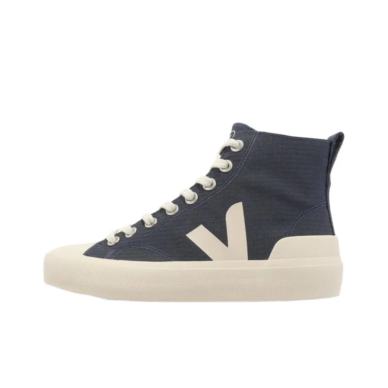 Adidas Anti-Slip Wear-Resistant High-Top Canvas Shoes Women's Black-0