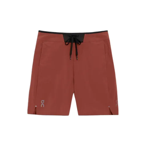 On Sports Shorts Men Ruby