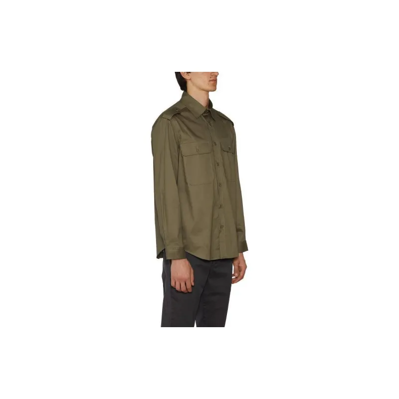 DANIELE ALESSANDRINI Shirt Men's Green-2