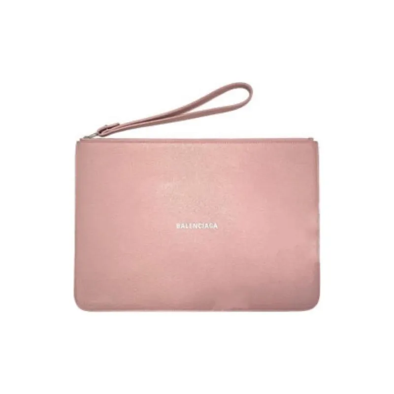 Balenciaga Calfskin Clutch Women's Pink-0