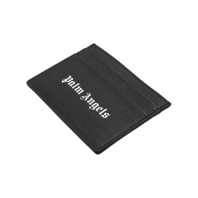 PALM ANGELS Logo print Cardholder-1