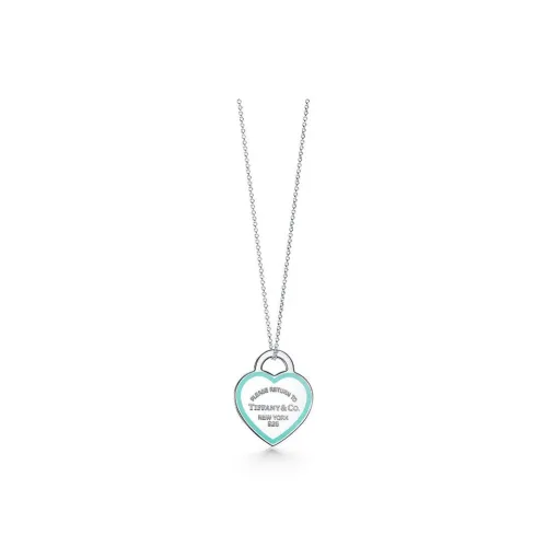 TIFFANY & CO. 925 Sterling Silver Necklaces Women's Cyan