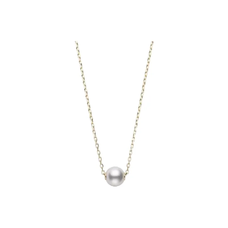 MIKIMOTO Karat Gold Necklaces Women's Gold-0