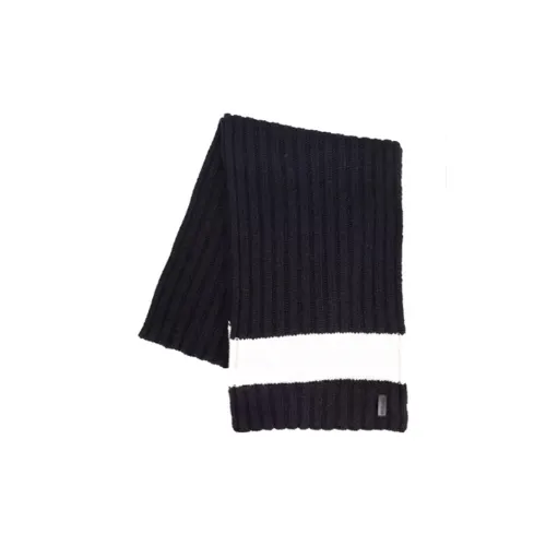 EMPORIO ARMANI Knit Scarves Unisex Black