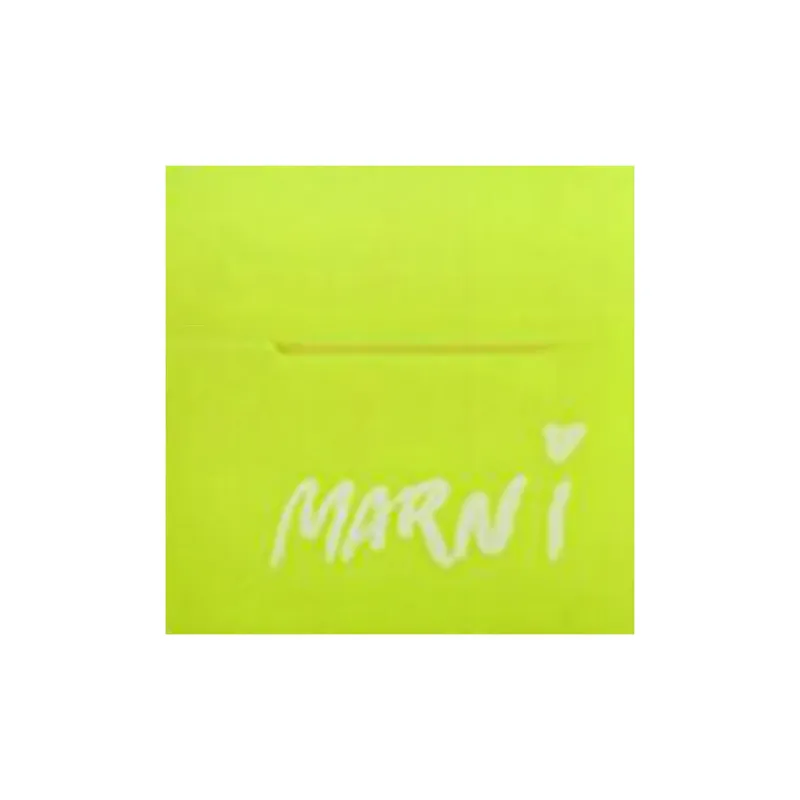 MARNI Nylon AirPods Protective Case Men's Neon Yellow-4