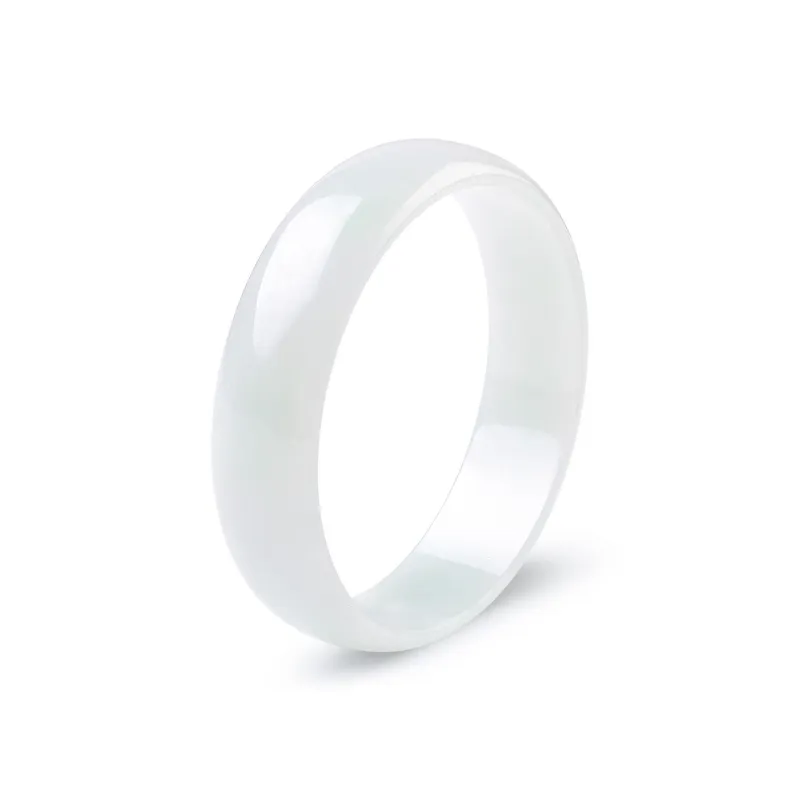 TAMINA Bean Type Jadeite Bangles Unisex-0