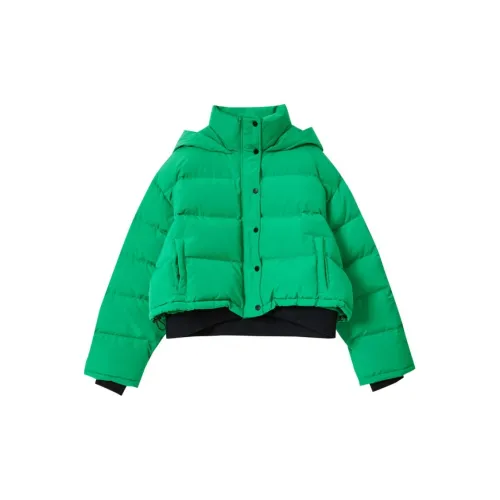 H'S Down Jackets Women's Bright Green