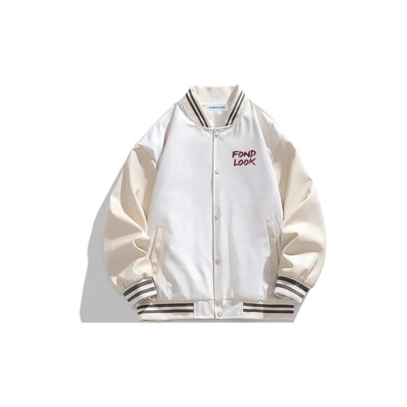 FONDLOOK Baseball Jacket Unisex-9