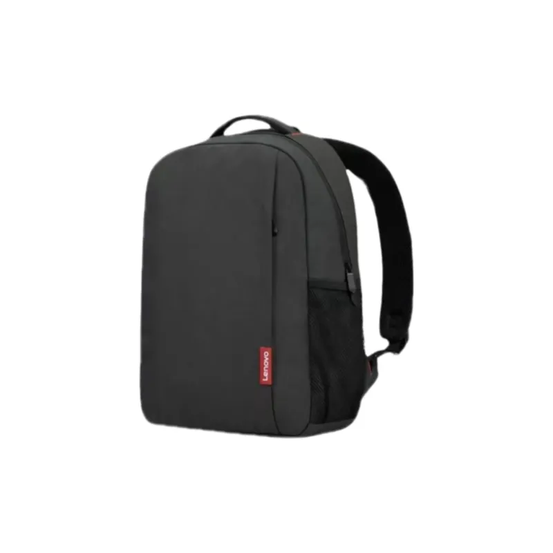 Lenovo Polyester Laptop Backpacks Large Size Men's Black-3