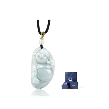 Yi Zhen Ge Glutinous Jade Jadeite Pendants Unisex