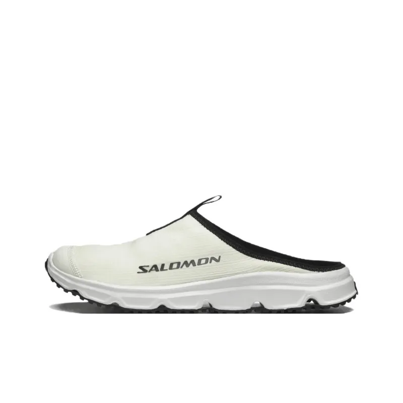 SALOMON RX Slide 3.0 Slip Resistant Closed Toe Slippers Unisex Beige Black-0