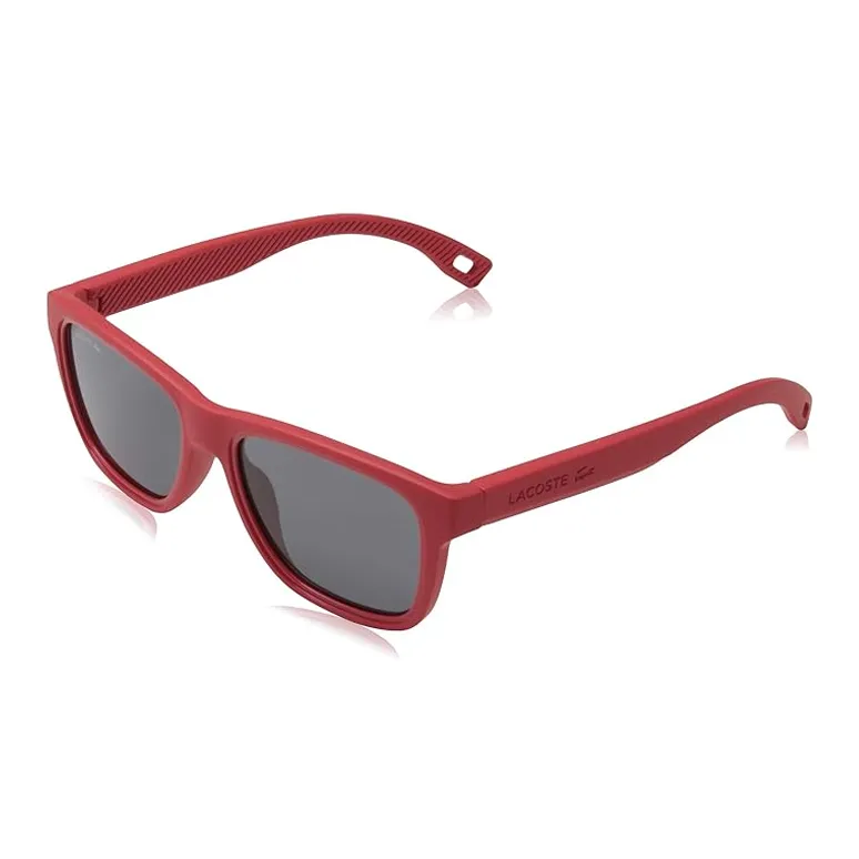 LACOSTE - Rectangular Sunglasses Kids' Red-0