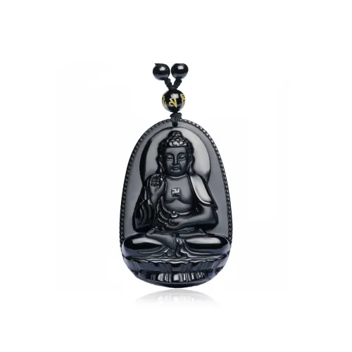 LOVE&LOVE Obsidian Necklaces Unisex