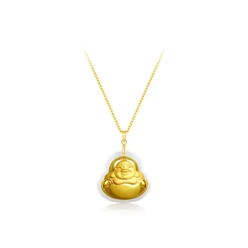 CGC Chalcedony Collarbone Chain Necklace Unisex