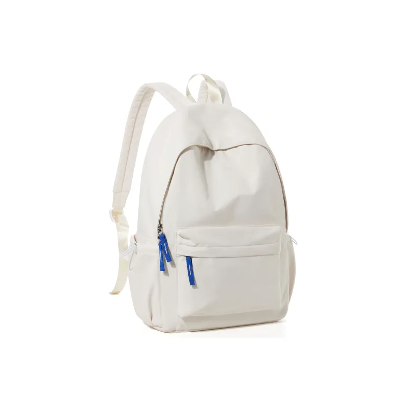 RIOREX Fabric Backpack Unisex White/Black/Pink/Blue/Green/Purple-2