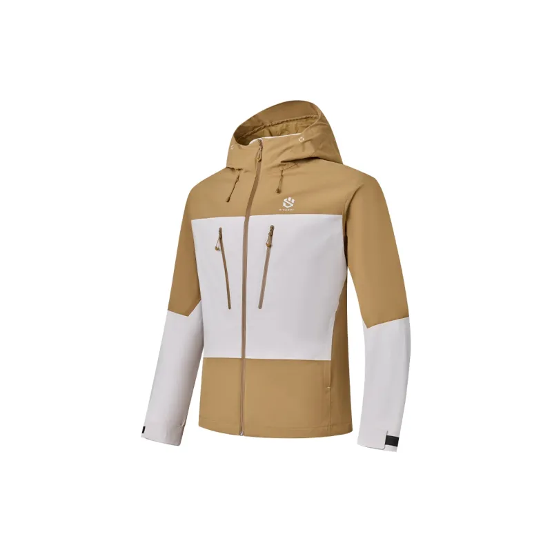 QIAODAN Mountain God Series Windbreaker Jackets Men Lunar Rock-2