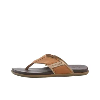 Hush Puppies Flip Flops Men's Tan