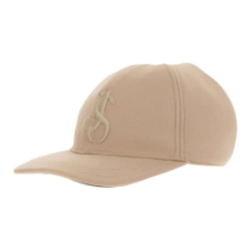 JIL SANDER Logo Embroidered Curved Peak Baseball Cap-0
