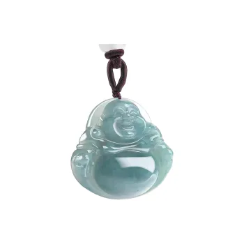 Lingxiang Yurun Glutinous Jade Jadeite Necklaces Women's
