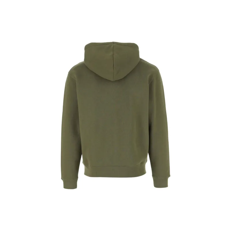 Maison Kitsune Bold Fox Head Patch Zipped Hoodie-1