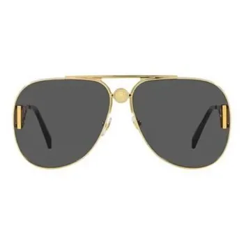 VERSACE Aviator Frame Sunglasses