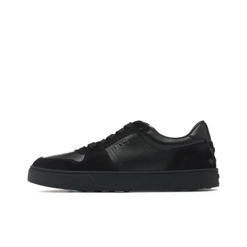 TOD'S Skateboard Shoes Men Low-Top Black