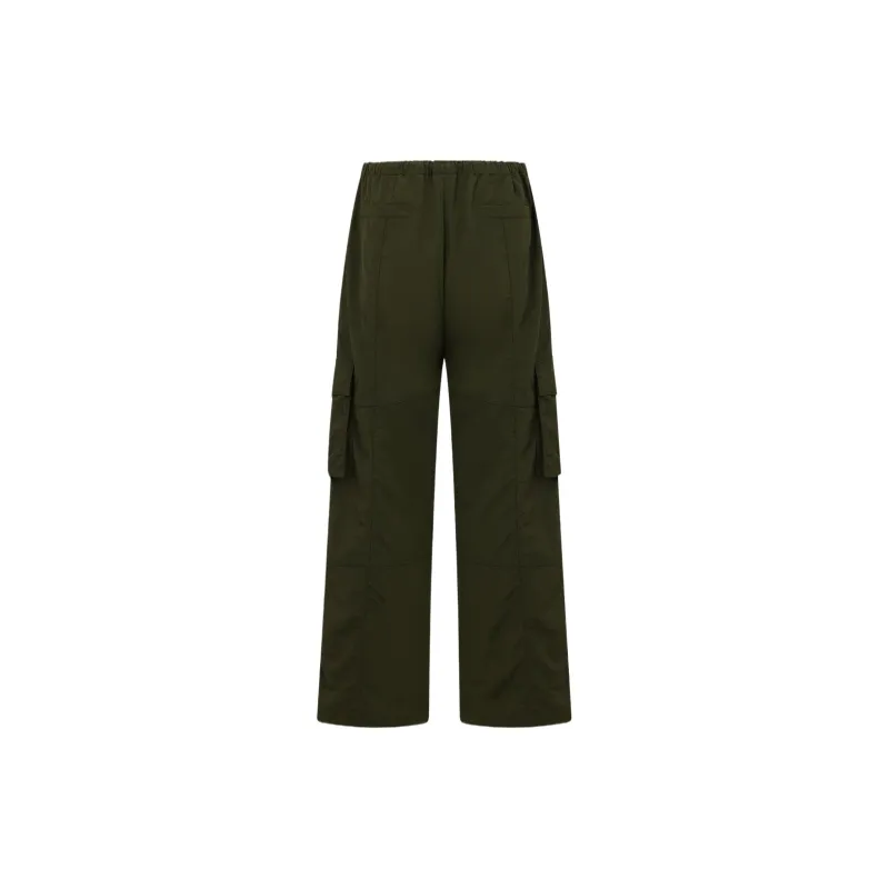 LORNA JANE Y2K Low Rise Oversized Cargo Cargo Pants Women's Dark Green-1