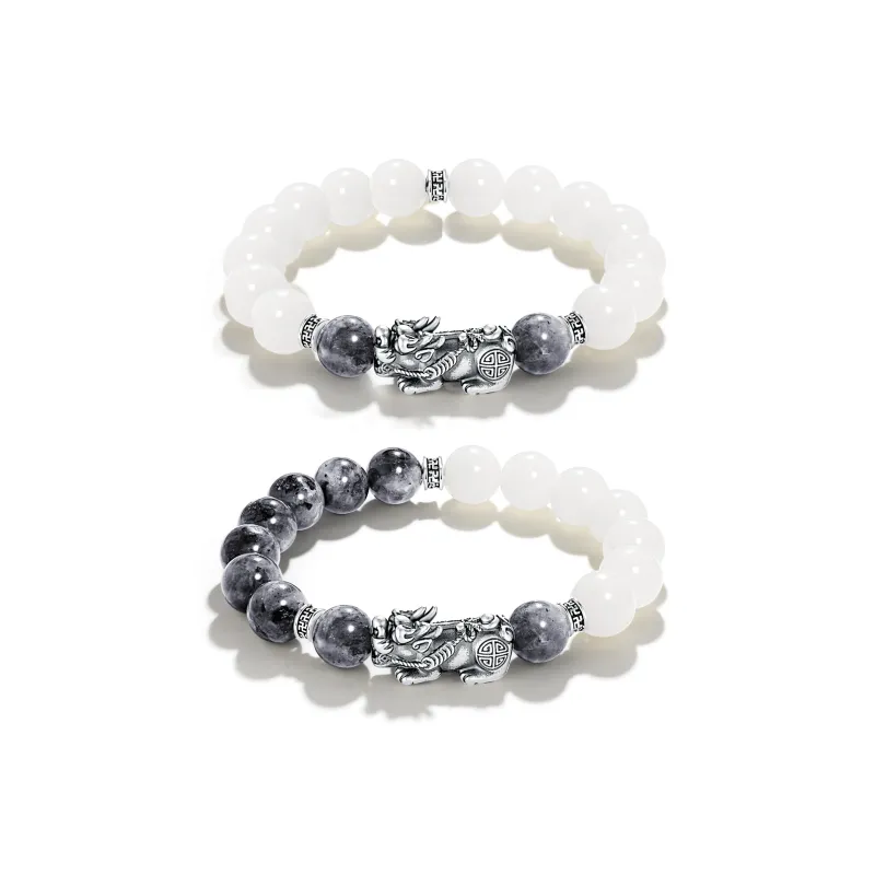 Silver Trim Bodhi Bracelets Unisex-30