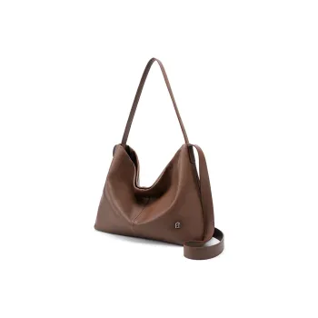 LA FESTIN Top Grain Cow Leather Shoulder Bag Medium Size Women's Multicolor