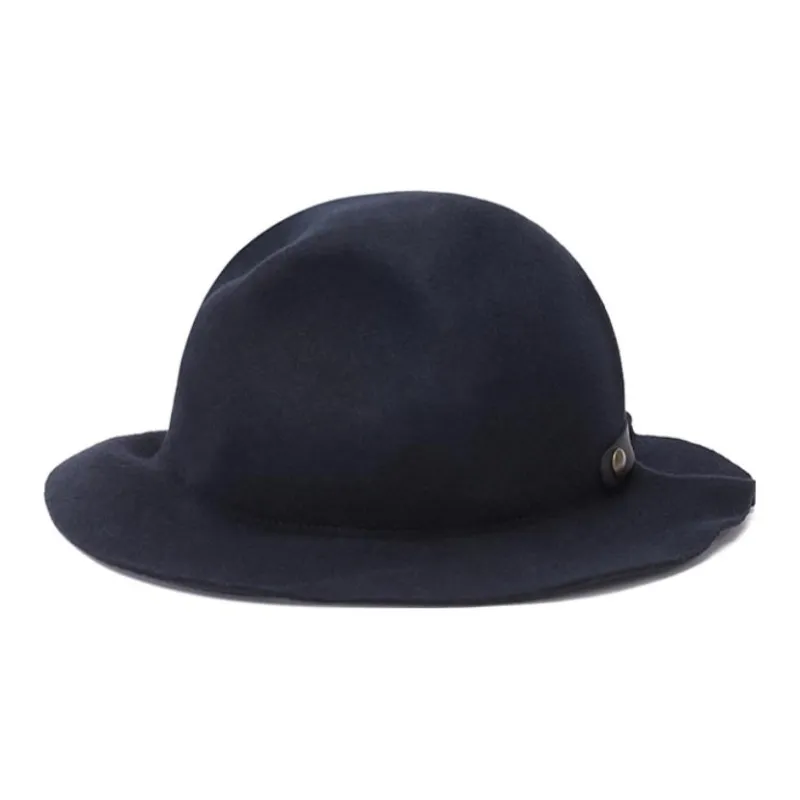 EMPORIO ARMANI SS23 Top Hats Women's Dark Blue-4