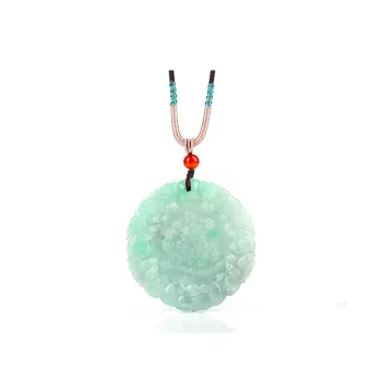 Yi Zhen Ge Glutinous Jade Jadeite Pendants Unisex