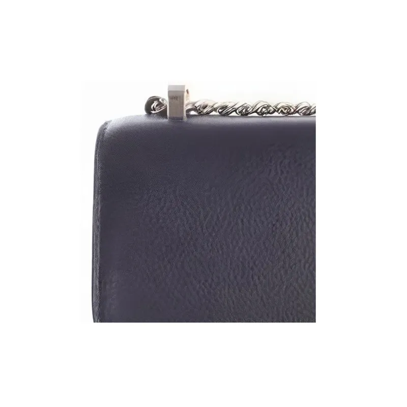 DKNY Leather Crossbody Bag Shoulder Bag Women's Black-3