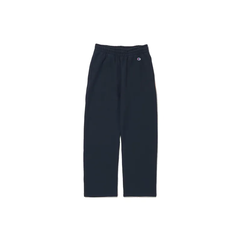 Champion x NOHANT Reverse Weave Knitted Sports Pants Unisex Dark Marine Blue-1