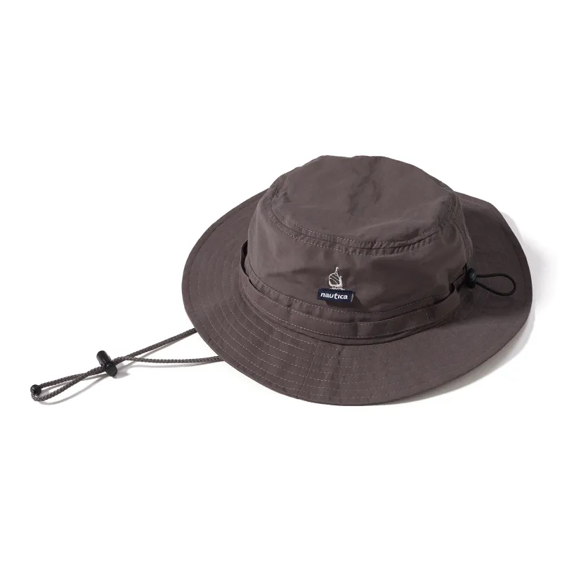 Nautica White Sail Cotton Bucket Hats Unisex-0