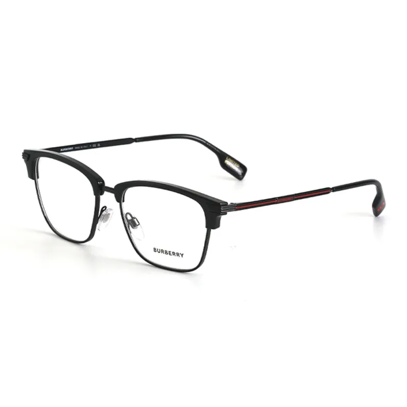 Burberry Plate Frame Square Eyeglass Frames Unisex-0