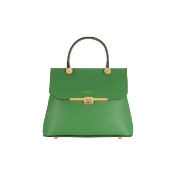 Le Parmentier Genuine Leather Shoulder Bag Crossbody Bag Handbag Regular Women's Grass Green