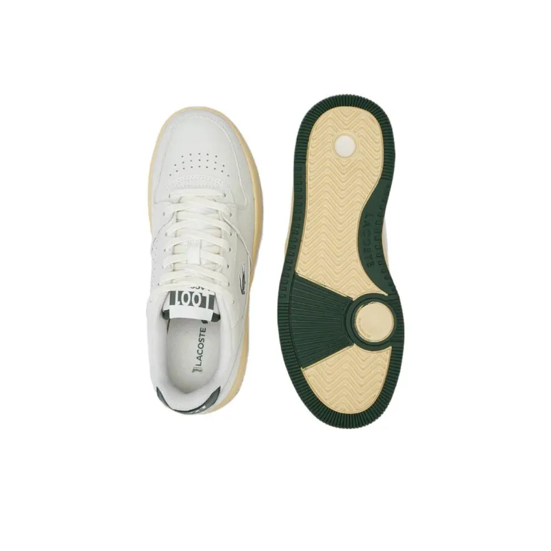 LACOSTE Low Top Skateboard Shoes Women's Ecru-4