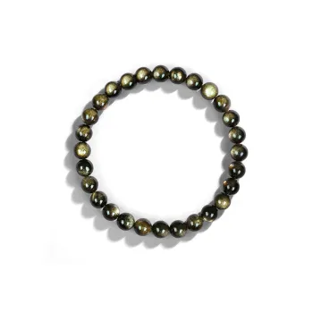 Moon Jewelry Obsidian Bracelets Unisex