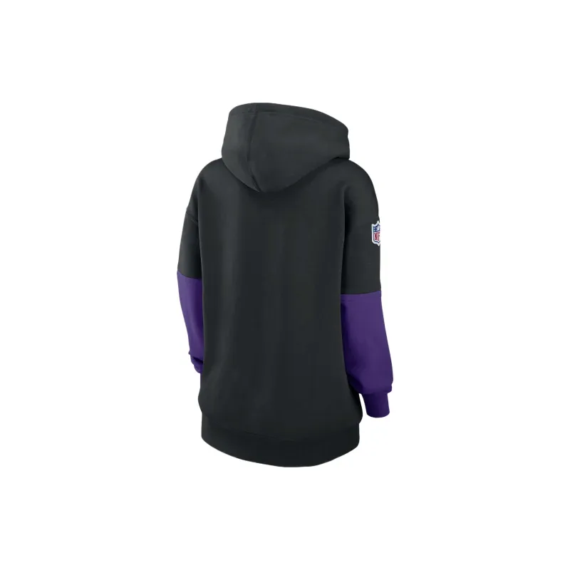 Nike Minnesota Vikings Sideline Essential Women's Nike Nfl Pullover Hoodie-1